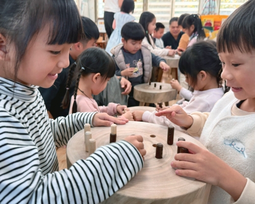 森呼吸，手作夢｜幼兒園木育課程