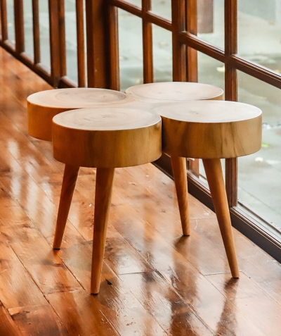 四葉几 Four-Leaf Tea Table