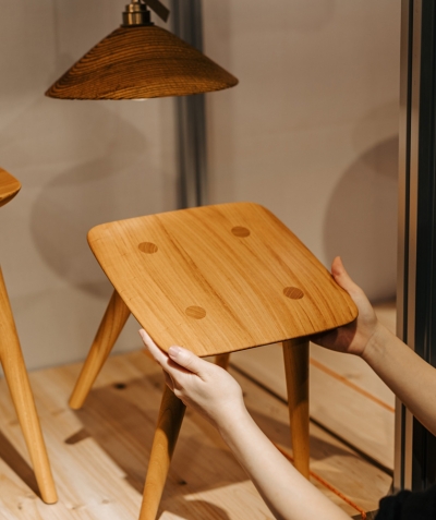 矮板凳・弧映Arc Edge Stool