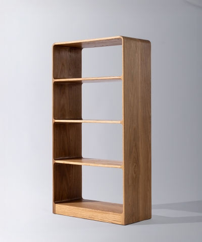 圓角實木層架 Rounded solid wood shelves